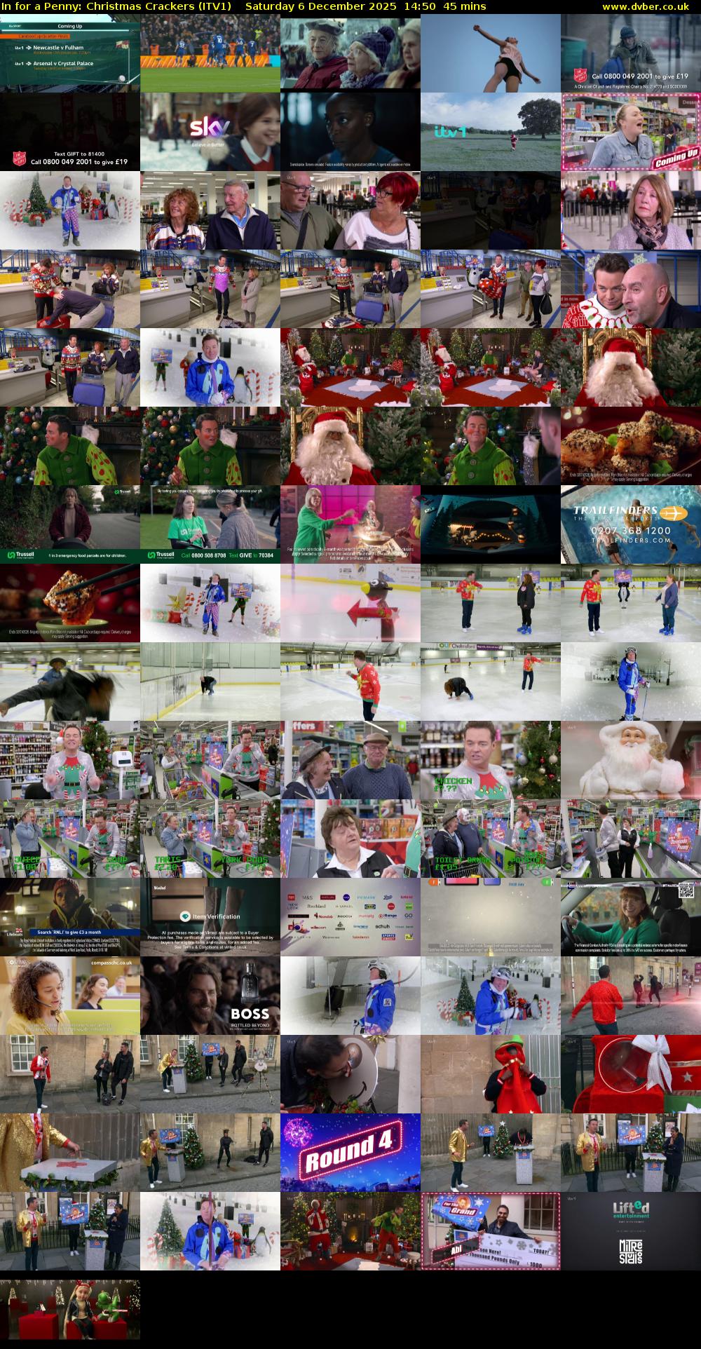 In for a Penny: Christmas Crackers (ITV1) Saturday 6 December 2025 14:50 - 15:35