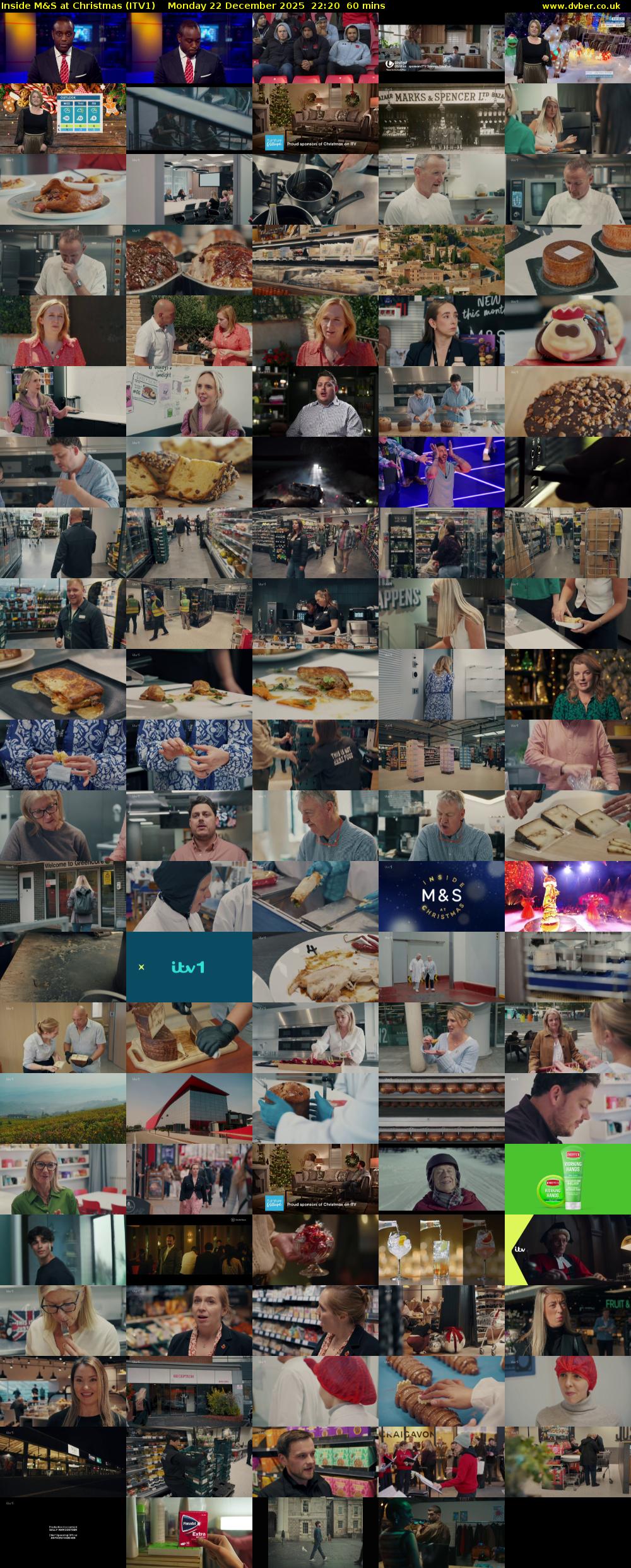 Inside M&S at Christmas (ITV1) Monday 22 December 2025 22:20 - 23:20