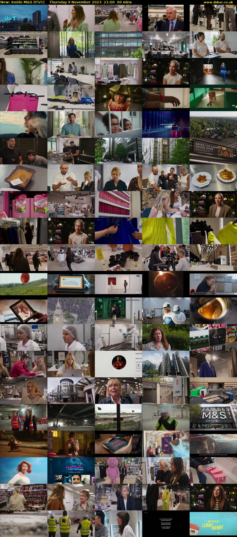 Inside M&S (ITV1) Thursday 9 November 2023 21:00 - 22:00