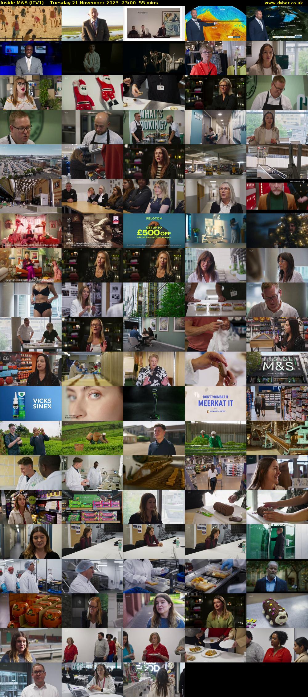 Inside M&S (ITV1) Tuesday 21 November 2023 23:00 - 23:55