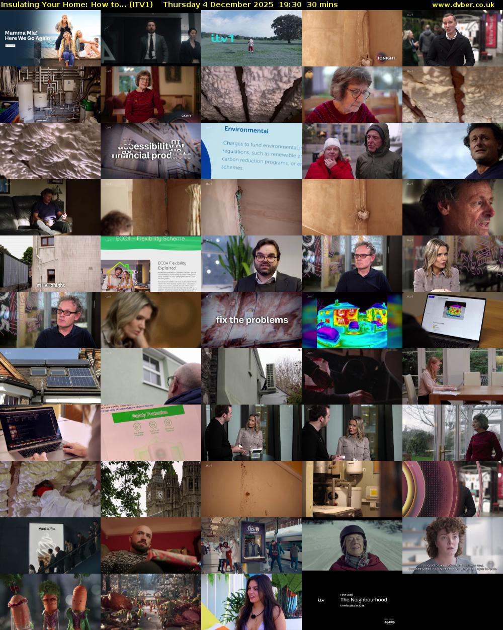 Insulating Your Home: How to... (ITV1) Thursday 4 December 2025 19:30 - 20:00