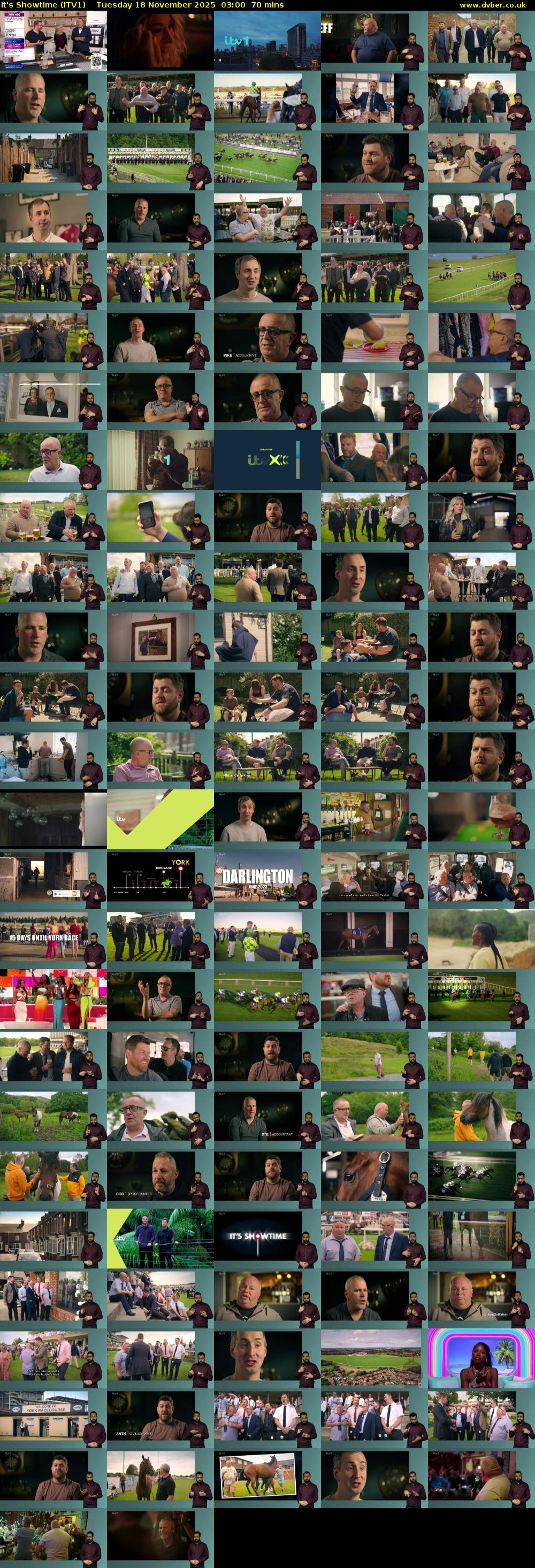 It's Showtime (ITV1) Tuesday 18 November 2025 03:00 - 04:10