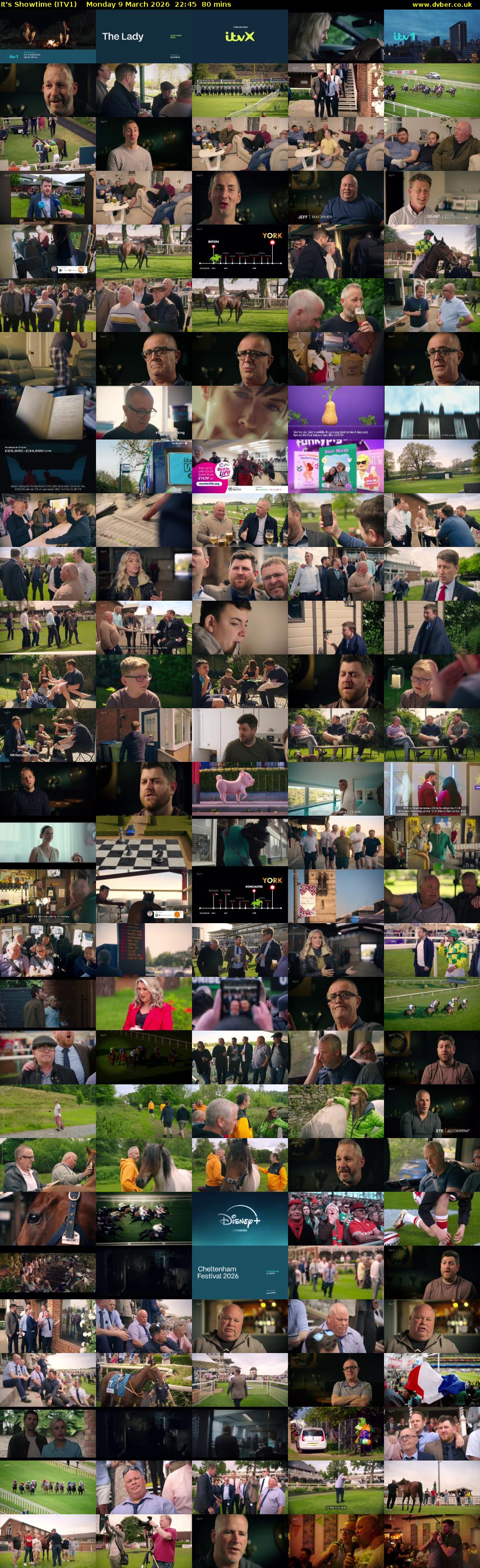 It's Showtime (ITV1) Monday 9 March 2026 22:45 - 00:05
