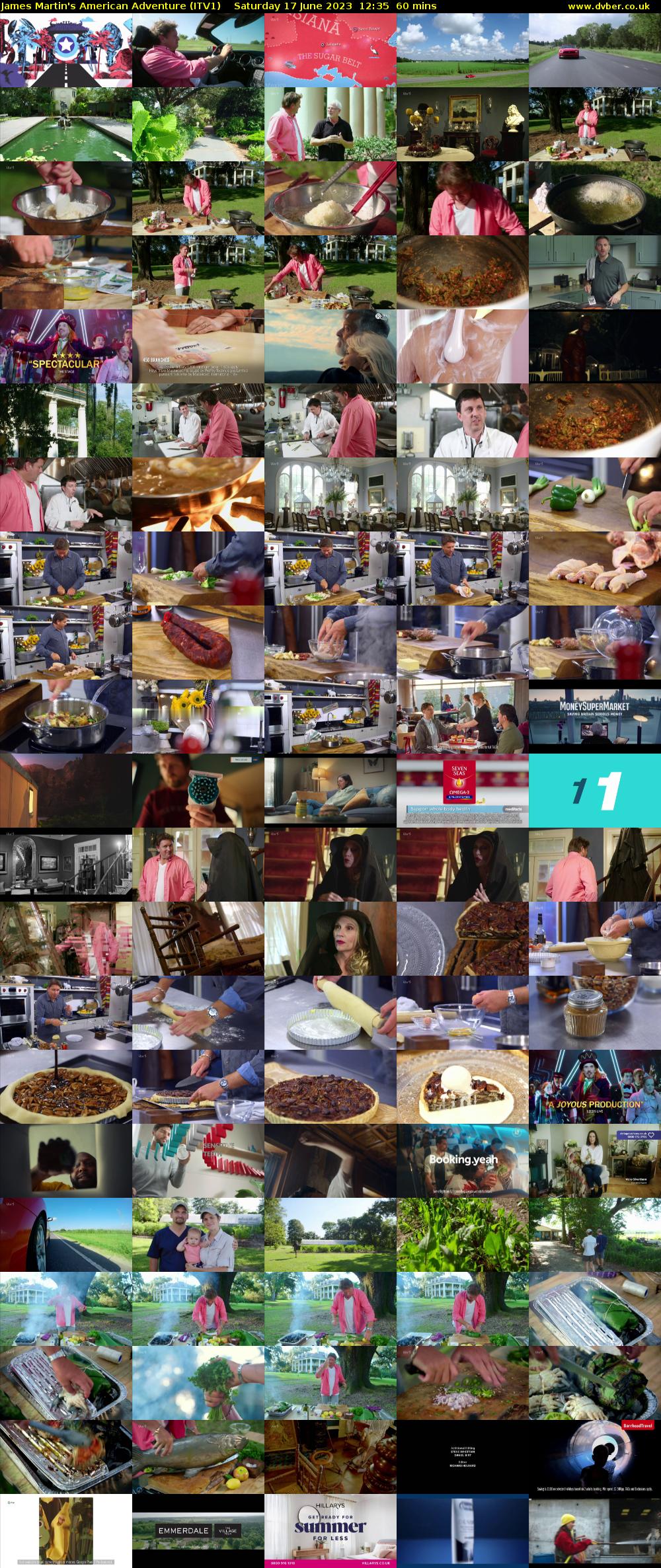 James Martin's American Adventure (ITV1) Saturday 17 June 2023 12:35 - 13:35