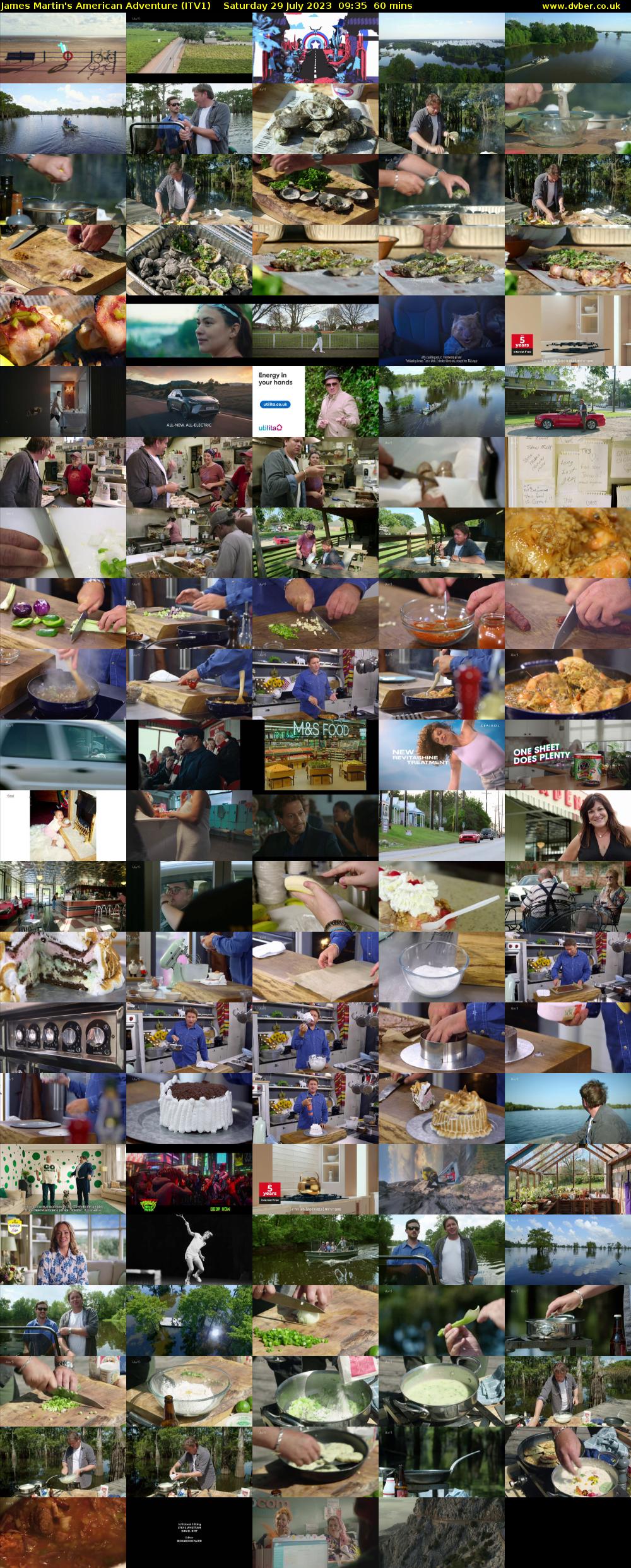 James Martin's American Adventure (ITV1) Saturday 29 July 2023 09:35 - 10:35