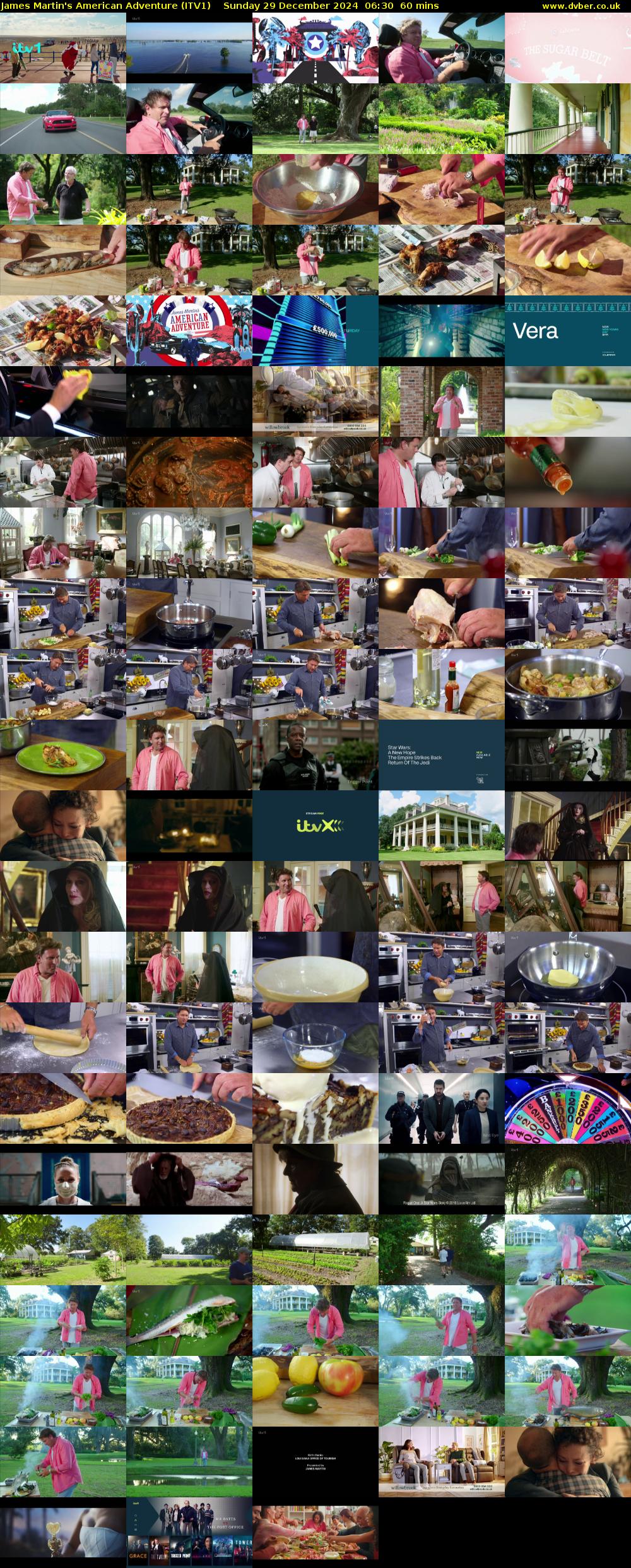 James Martin's American Adventure (ITV1) Sunday 29 December 2024 06:30 - 07:30
