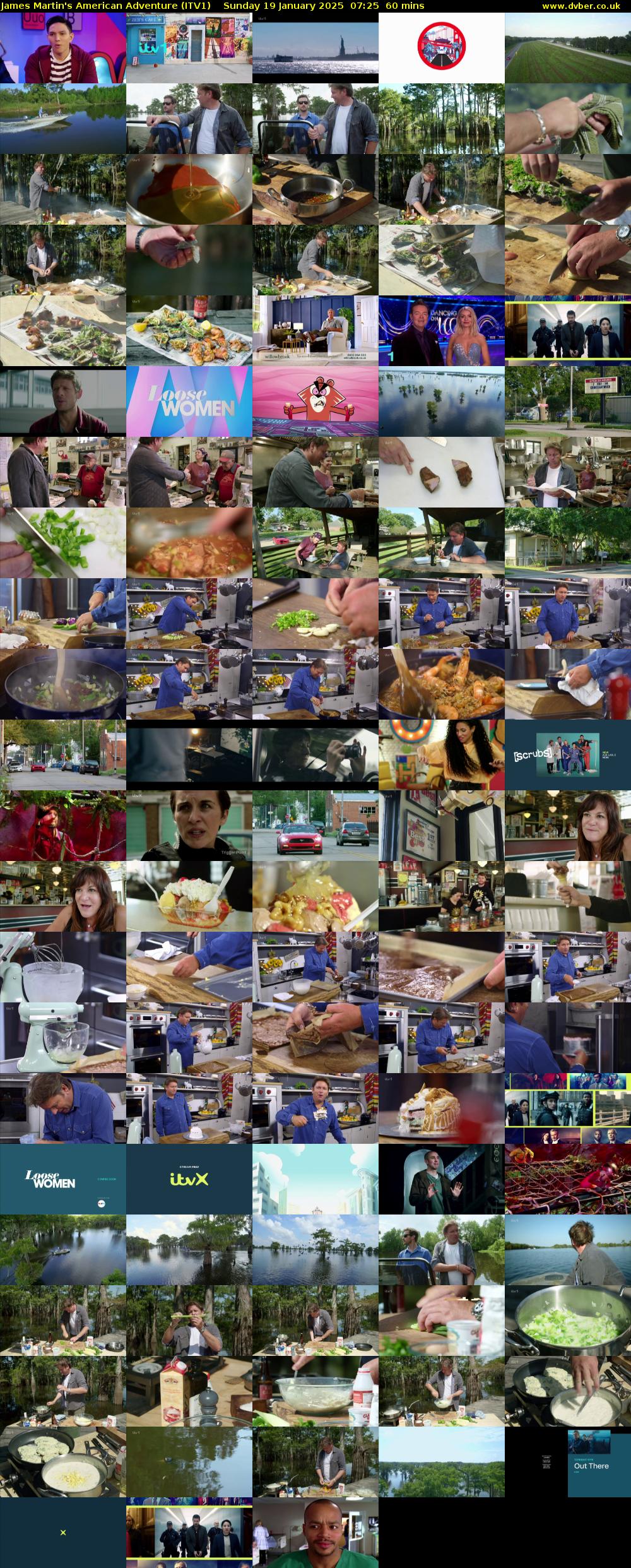James Martin's American Adventure (ITV1) Sunday 19 January 2025 07:25 - 08:25