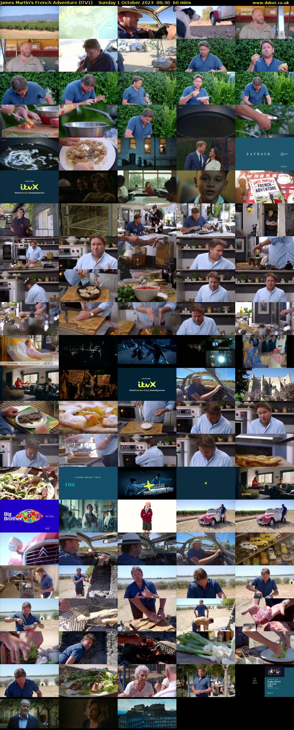 James Martin's French Adventure (ITV1) Sunday 1 October 2023 06:30 - 07:30