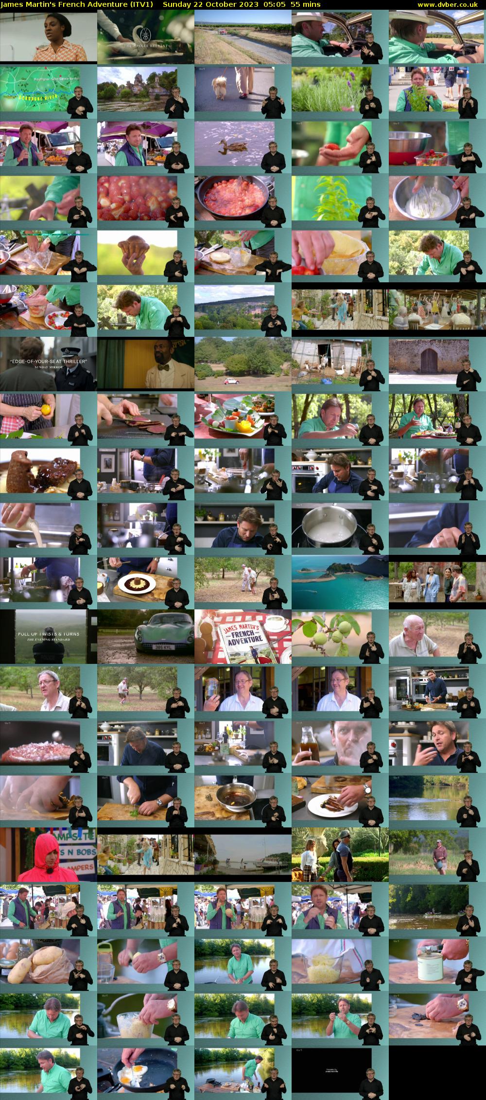 James Martin's French Adventure (ITV1) Sunday 22 October 2023 05:05 - 06:00