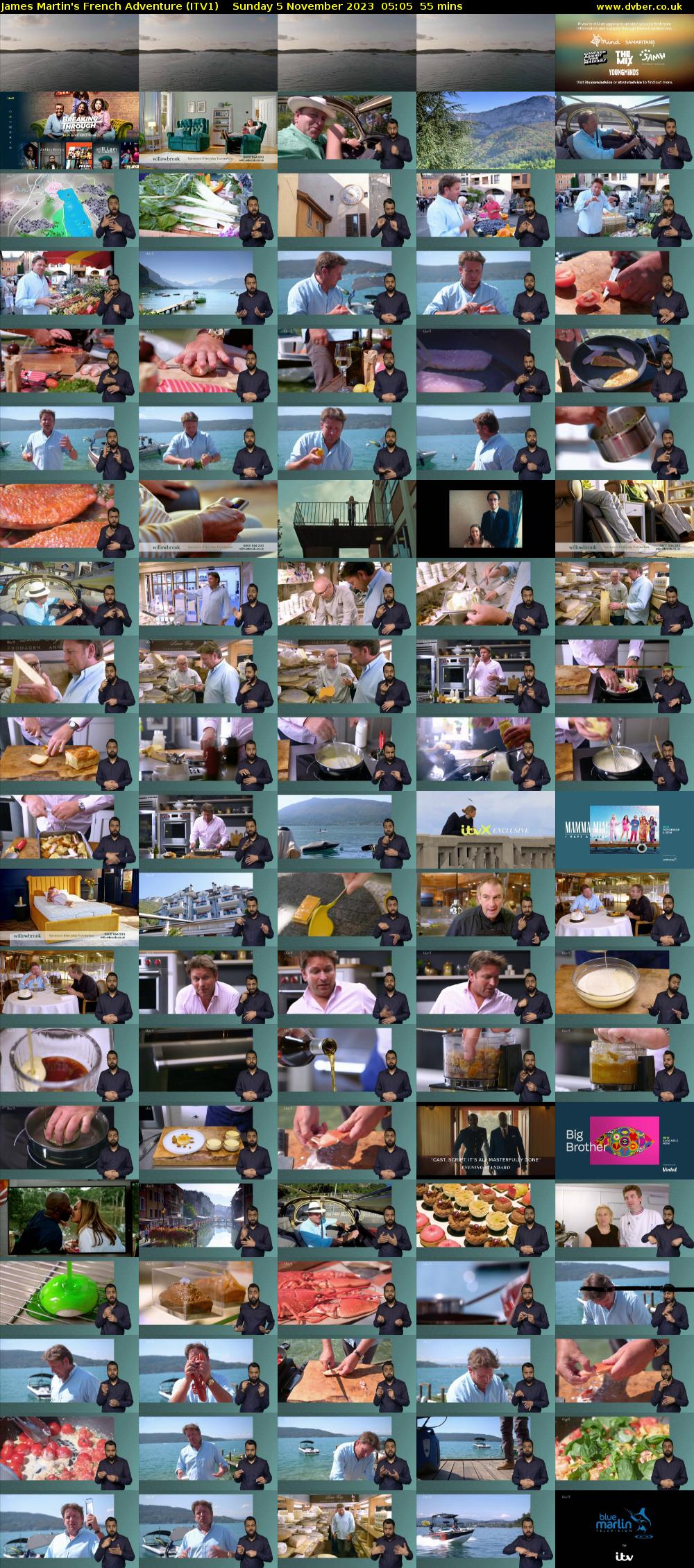 James Martin's French Adventure (ITV1) Sunday 5 November 2023 05:05 - 06:00