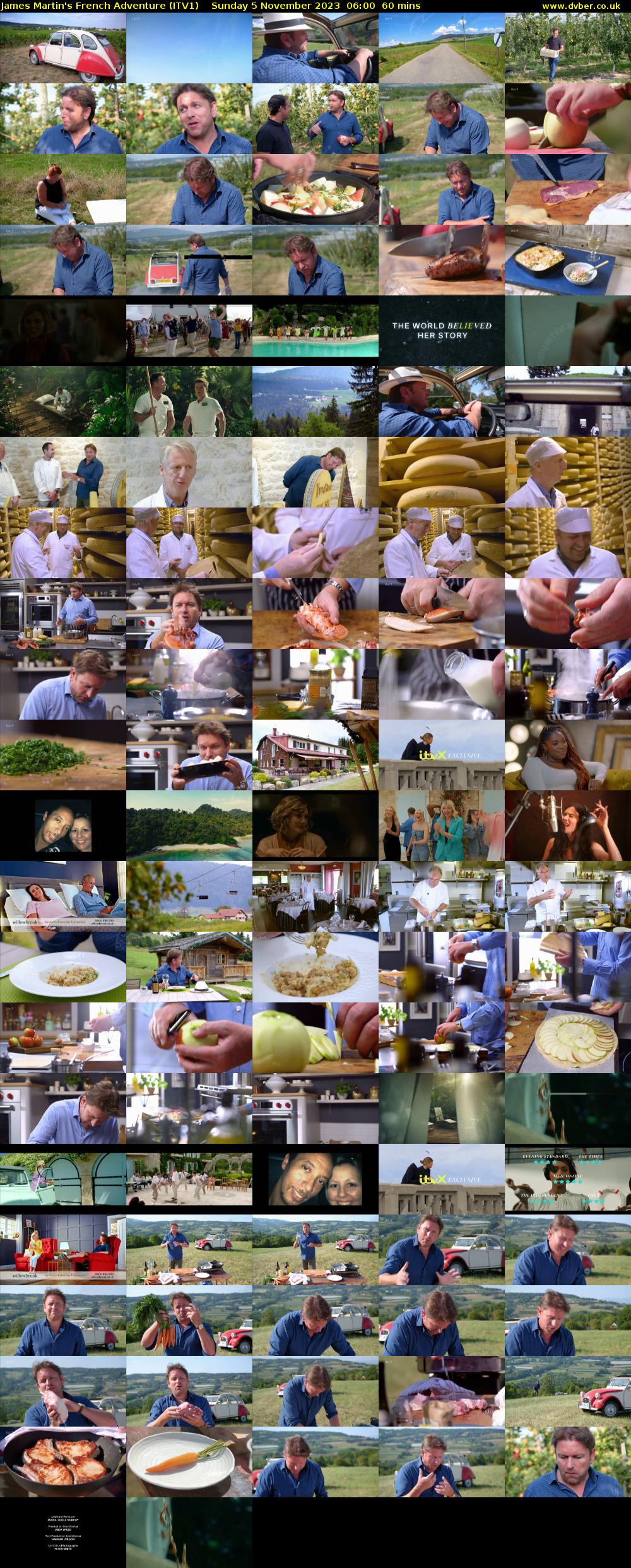 James Martin's French Adventure (ITV1) Sunday 5 November 2023 06:00 - 07:00