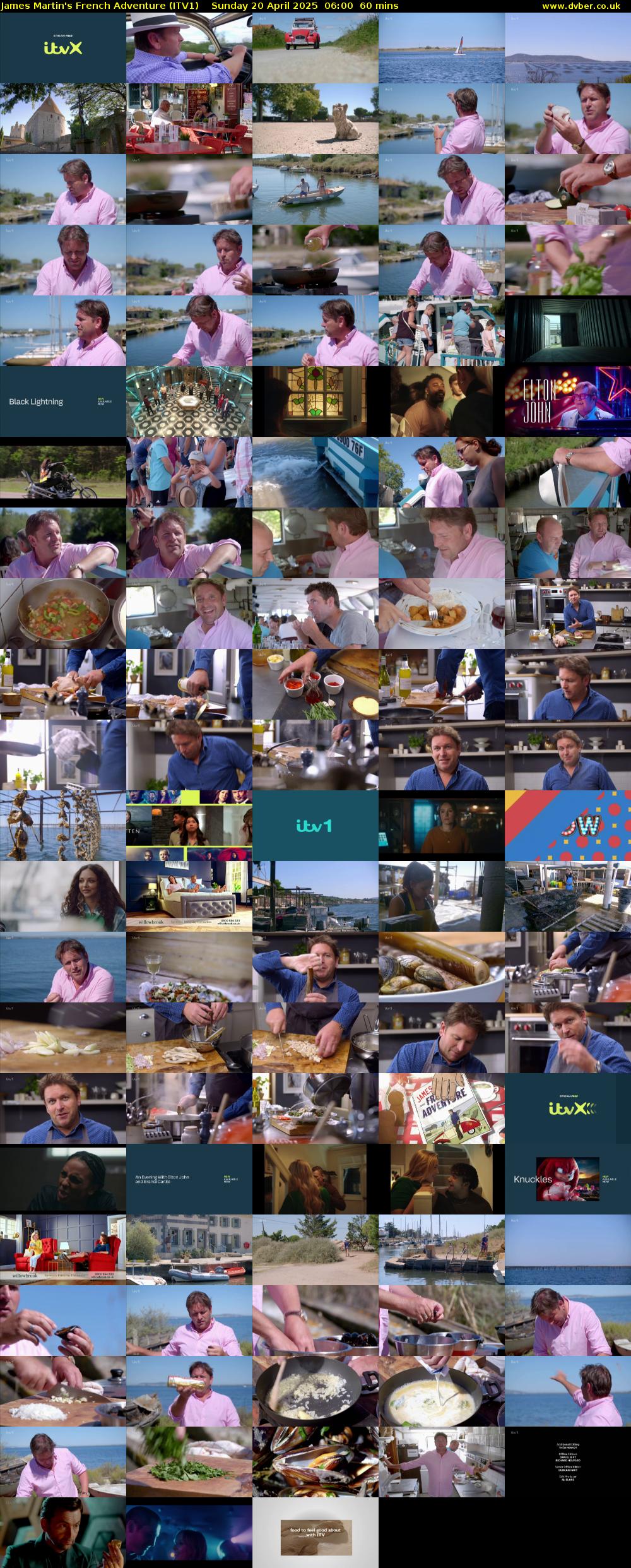 James Martin's French Adventure (ITV1) Sunday 20 April 2025 06:00 - 07:00