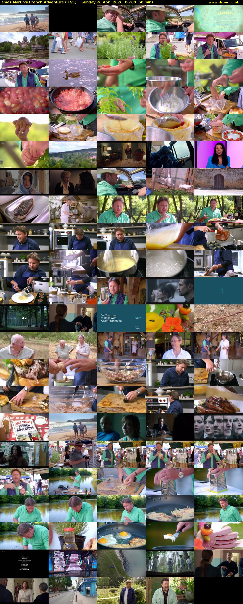 James Martin's French Adventure (ITV1) Sunday 26 April 2026 06:00 - 07:00