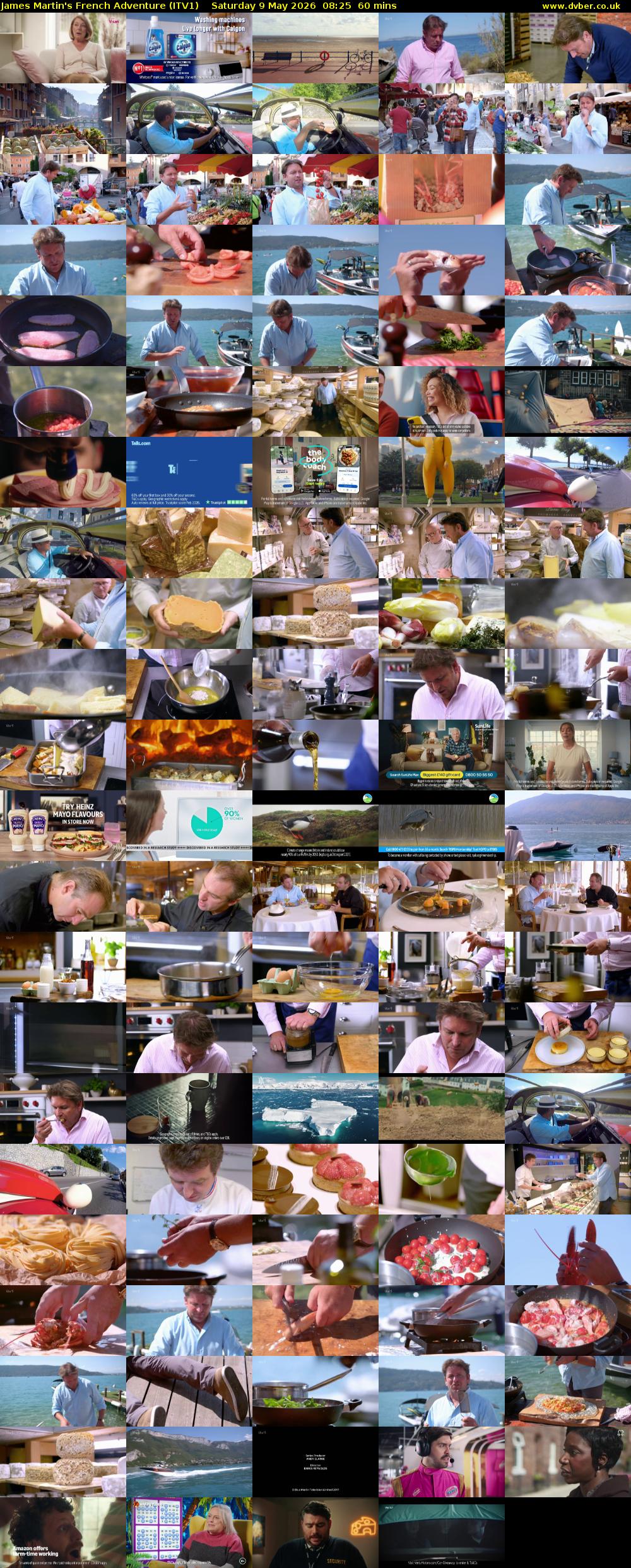 James Martin's French Adventure (ITV1) Saturday 9 May 2026 08:25 - 09:25