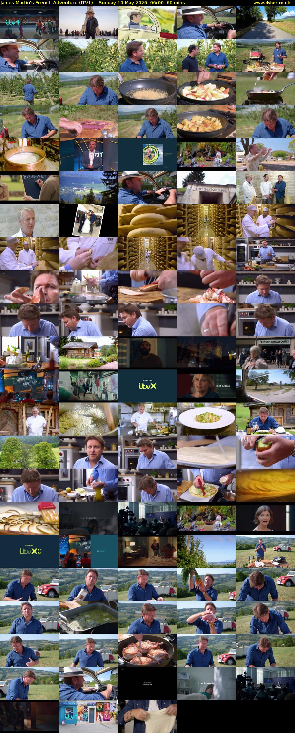 James Martin's French Adventure (ITV1) Sunday 10 May 2026 06:00 - 07:00