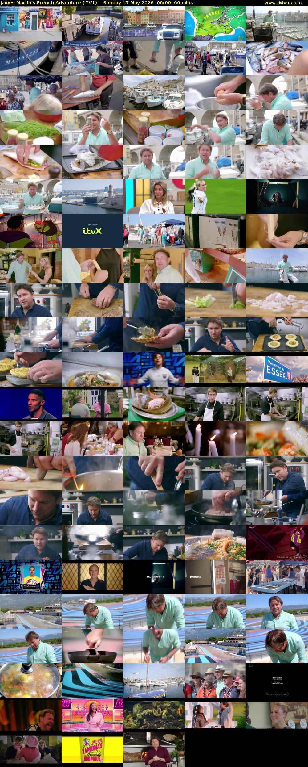 James Martin's French Adventure (ITV1) Sunday 17 May 2026 06:00 - 07:00