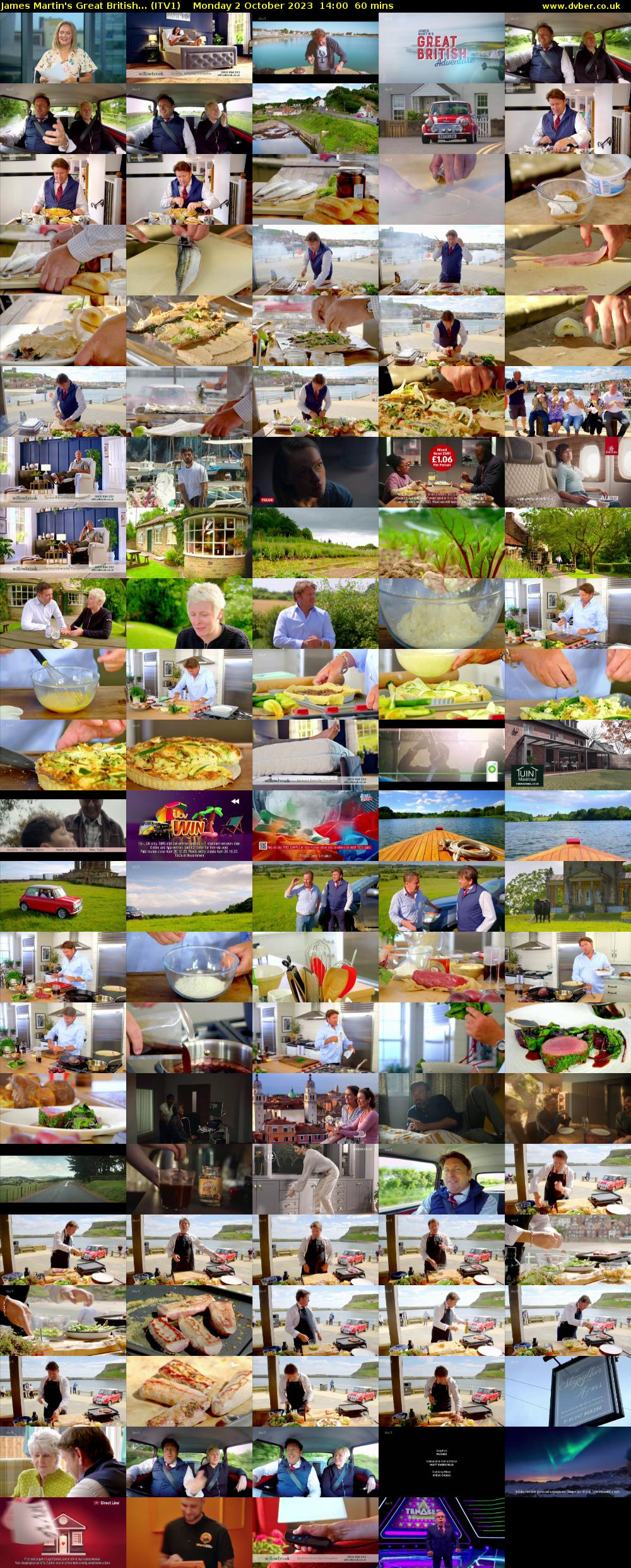 James Martin's Great British... (ITV1) Monday 2 October 2023 14:00 - 15:00