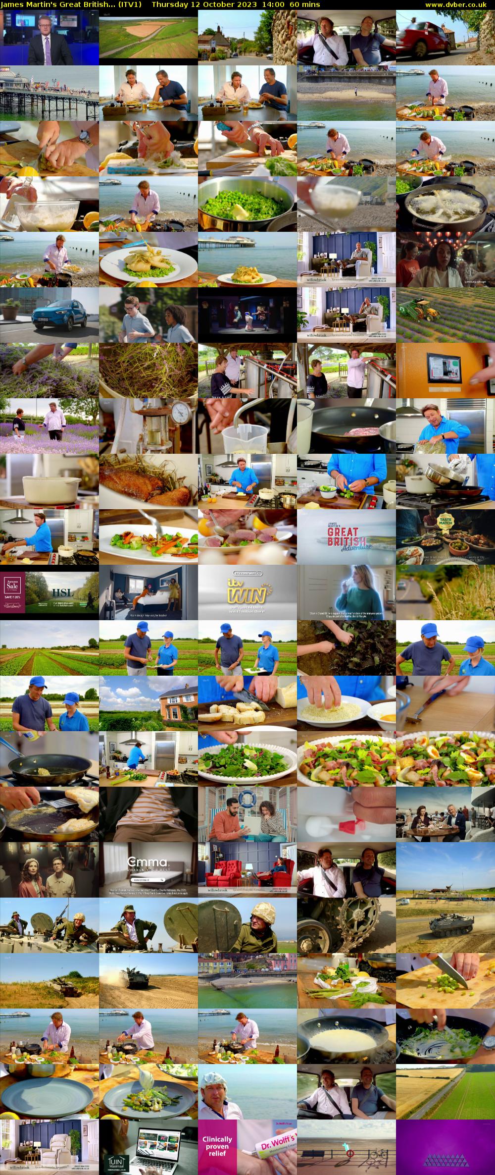 James Martin's Great British... (ITV1) Thursday 12 October 2023 14:00 - 15:00