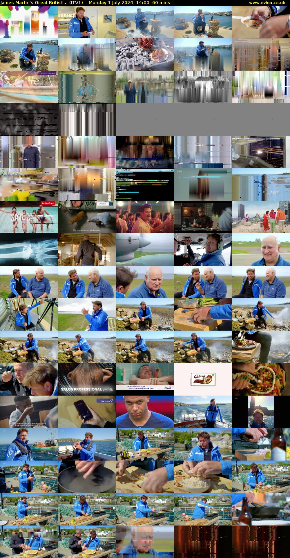 James Martin's Great British... (ITV1) Monday 1 July 2024 14:00 - 15:00