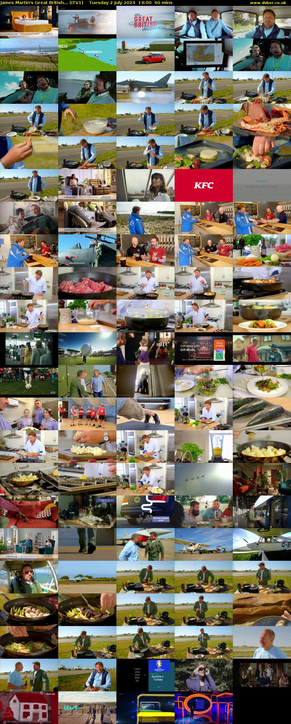 James Martin's Great British... (ITV1) Tuesday 2 July 2024 14:00 - 15:00