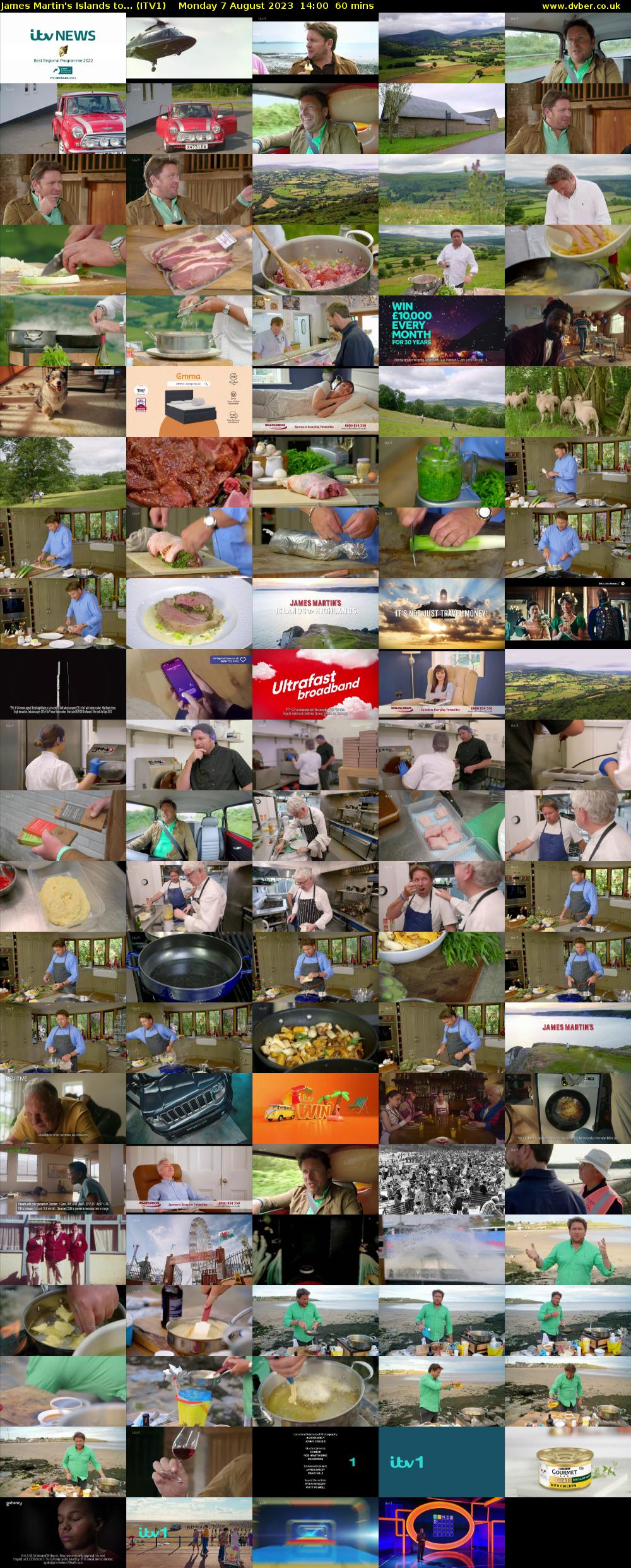 James Martin's Islands to... (ITV1) Monday 7 August 2023 14:00 - 15:00