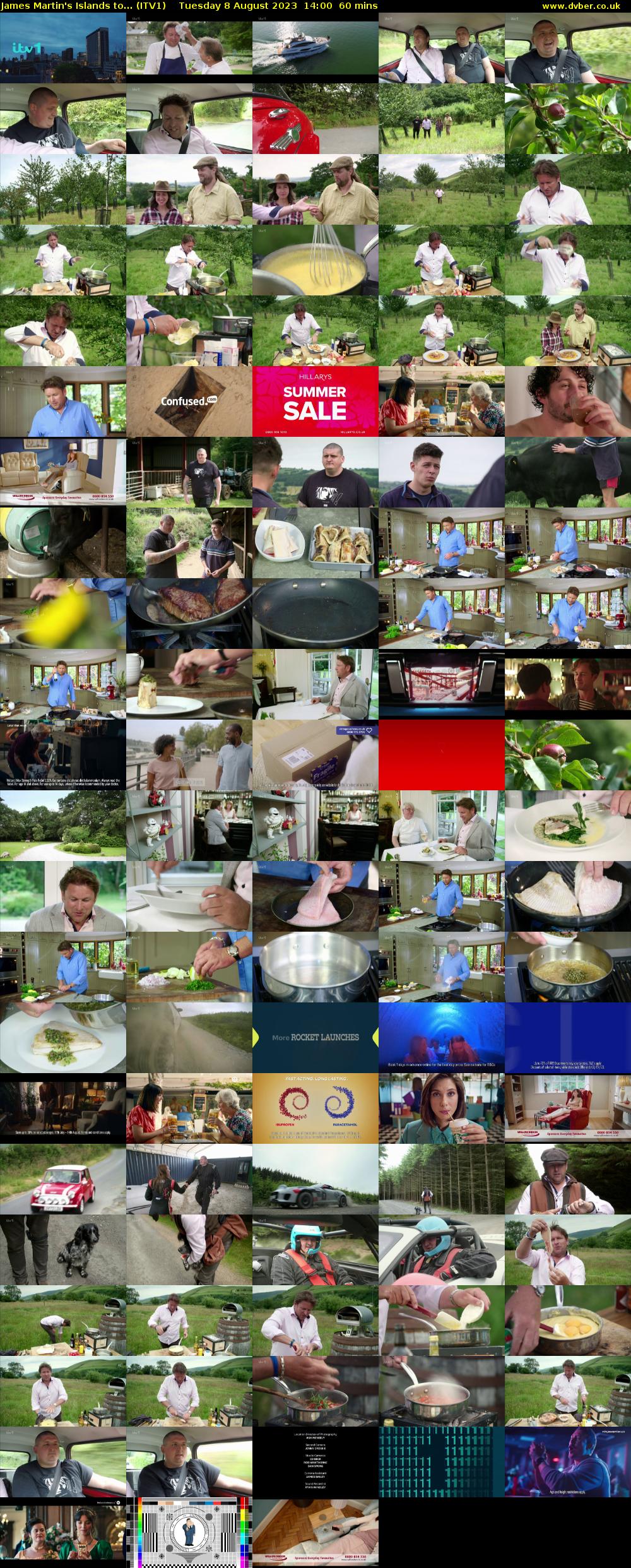 James Martin's Islands to... (ITV1) Tuesday 8 August 2023 14:00 - 15:00