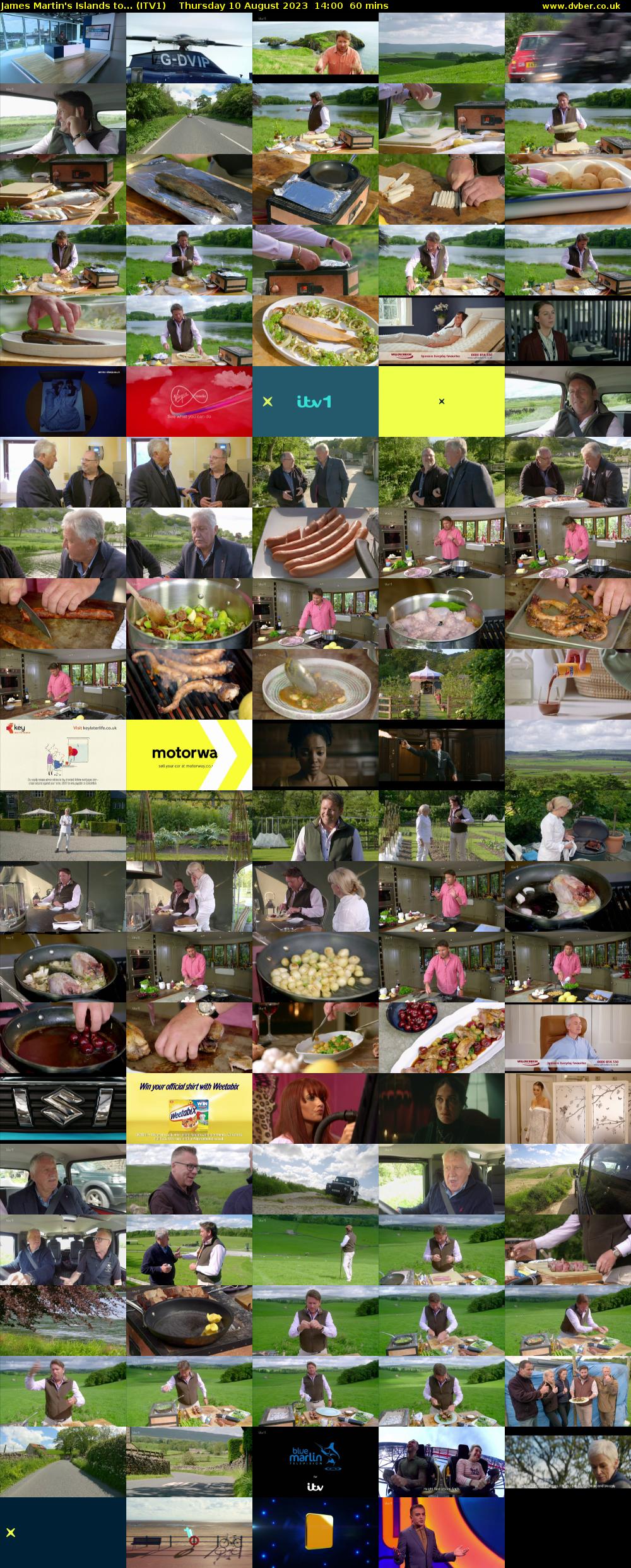 James Martin's Islands to... (ITV1) Thursday 10 August 2023 14:00 - 15:00