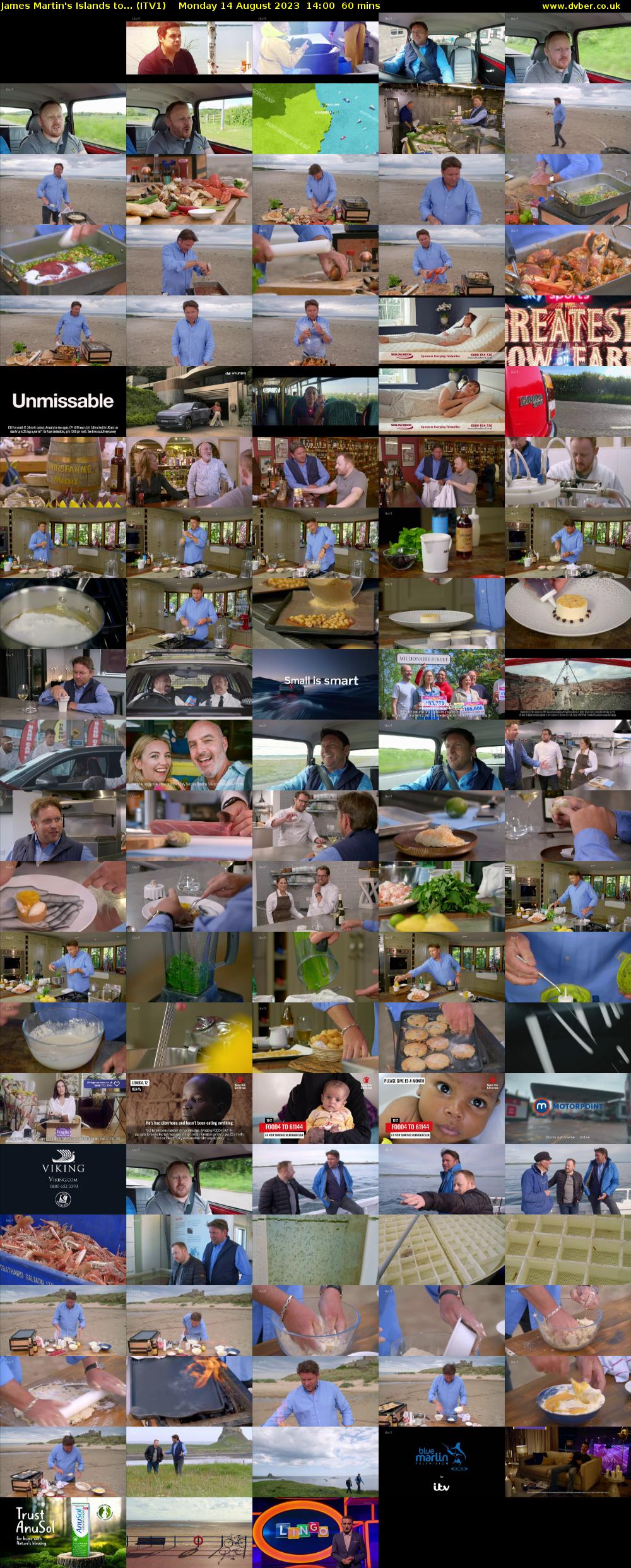 James Martin's Islands to... (ITV1) Monday 14 August 2023 14:00 - 15:00