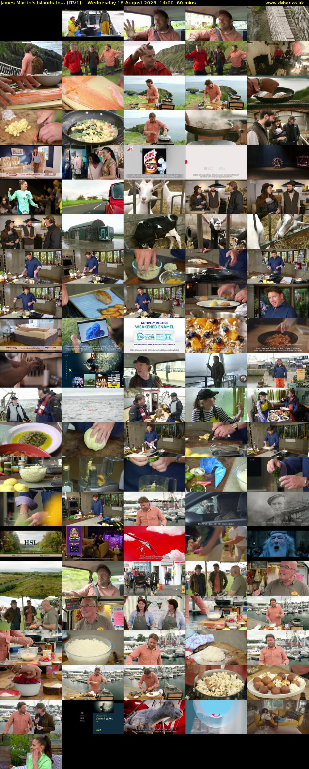 James Martin's Islands to... (ITV1) Wednesday 16 August 2023 14:00 - 15:00