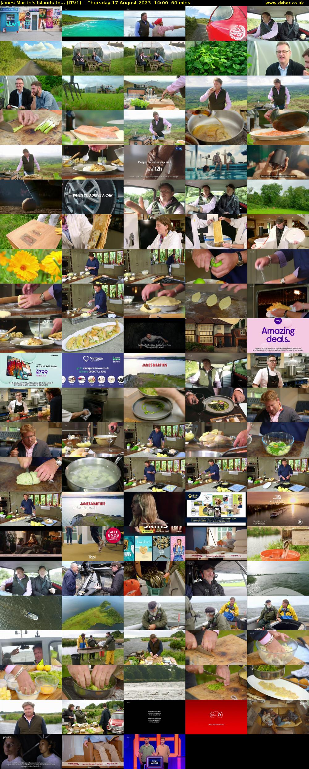 James Martin's Islands to... (ITV1) Thursday 17 August 2023 14:00 - 15:00