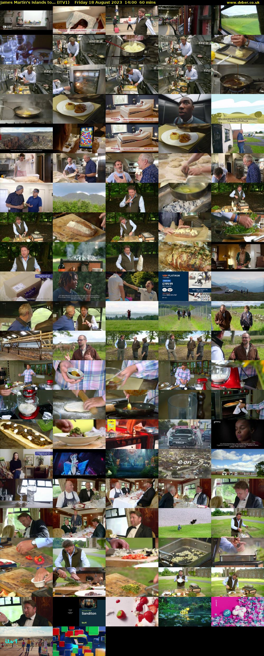 James Martin's Islands to... (ITV1) Friday 18 August 2023 14:00 - 15:00