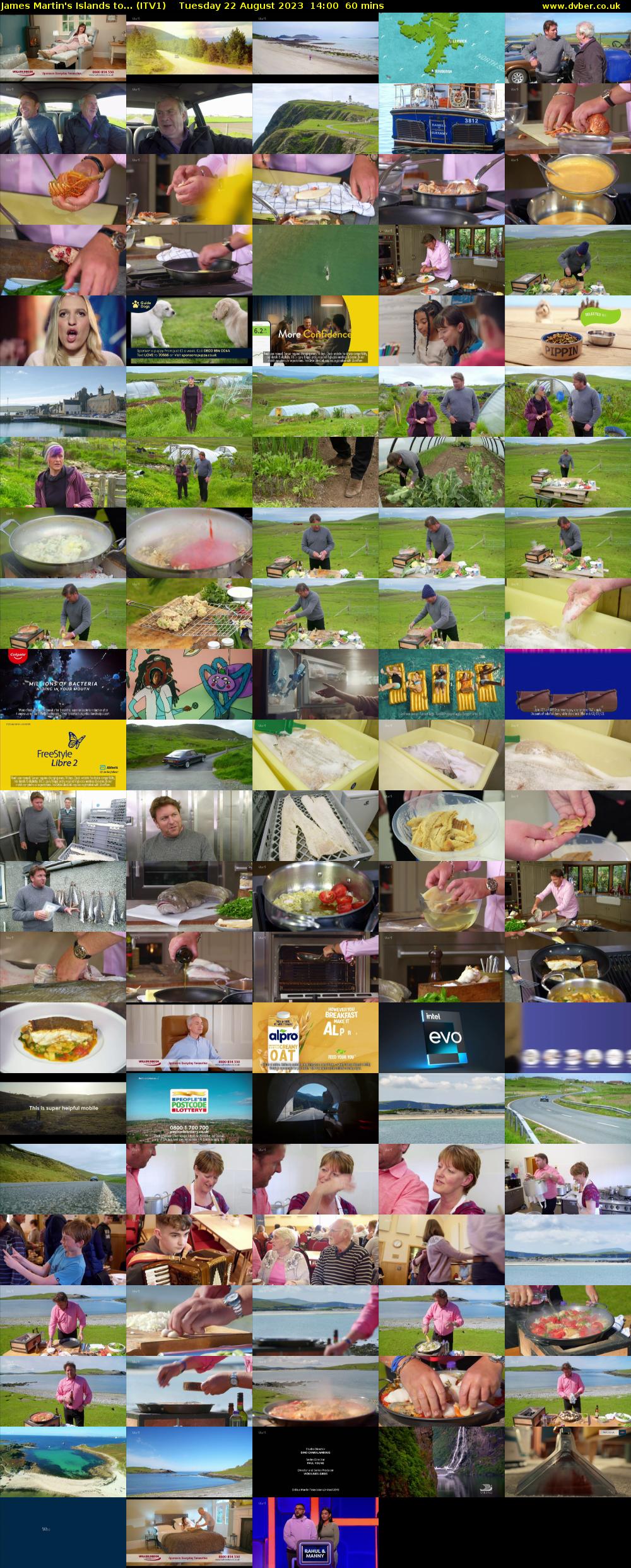 James Martin's Islands to... (ITV1) Tuesday 22 August 2023 14:00 - 15:00