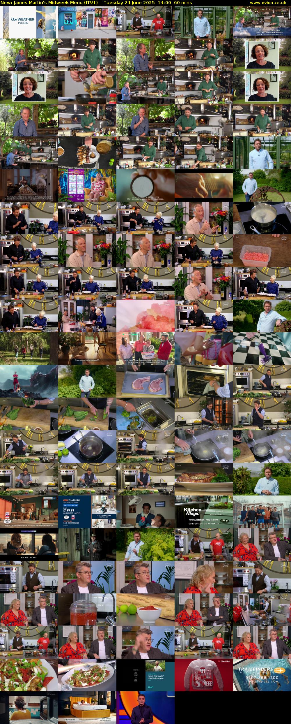 James Martin's Midweek Menu (ITV1) Tuesday 24 June 2025 14:00 - 15:00