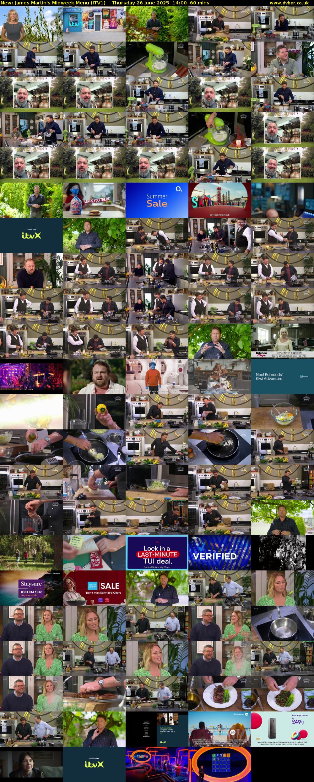 James Martin's Midweek Menu (ITV1) Thursday 26 June 2025 14:00 - 15:00