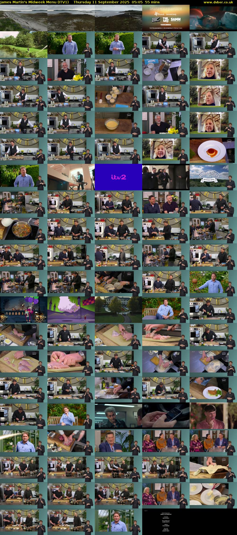 James Martin's Midweek Menu (ITV1) Thursday 11 September 2025 05:05 - 06:00