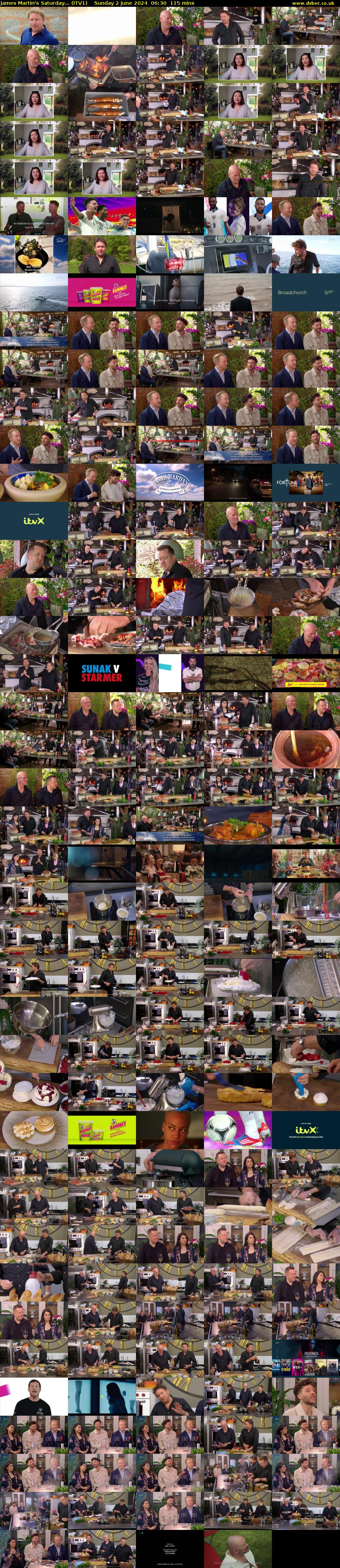 James Martin's Saturday... (ITV1) Sunday 2 June 2024 06:30 - 08:25