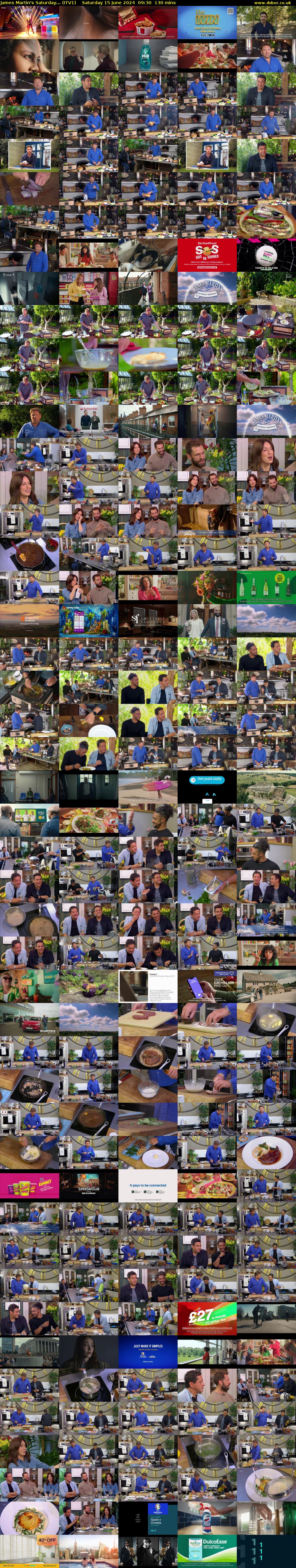 James Martin's Saturday... (ITV1) Saturday 15 June 2024 09:30 - 11:40