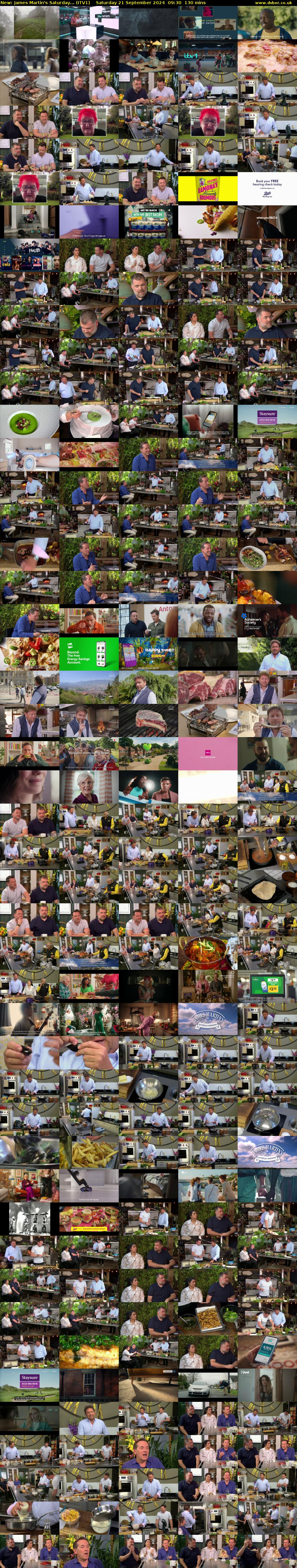 James Martin's Saturday... (ITV1) Saturday 21 September 2024 09:30 - 11:40