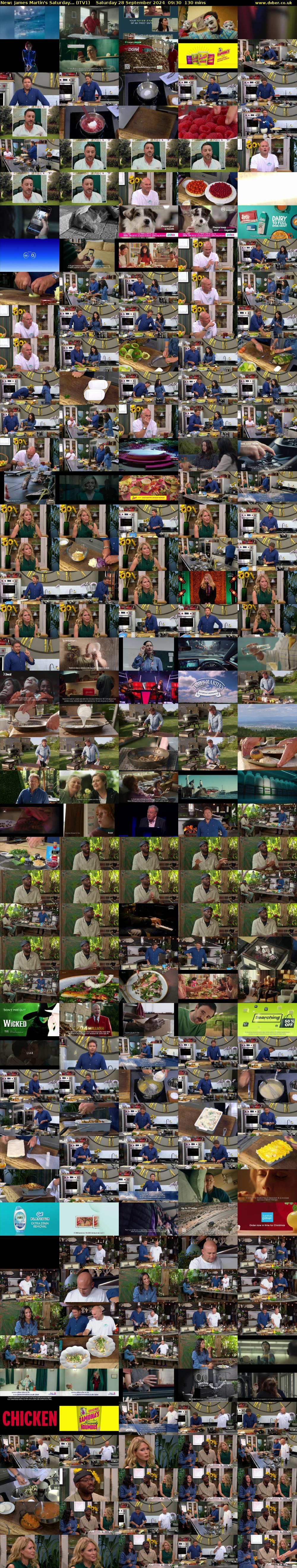 James Martin's Saturday... (ITV1) Saturday 28 September 2024 09:30 - 11:40