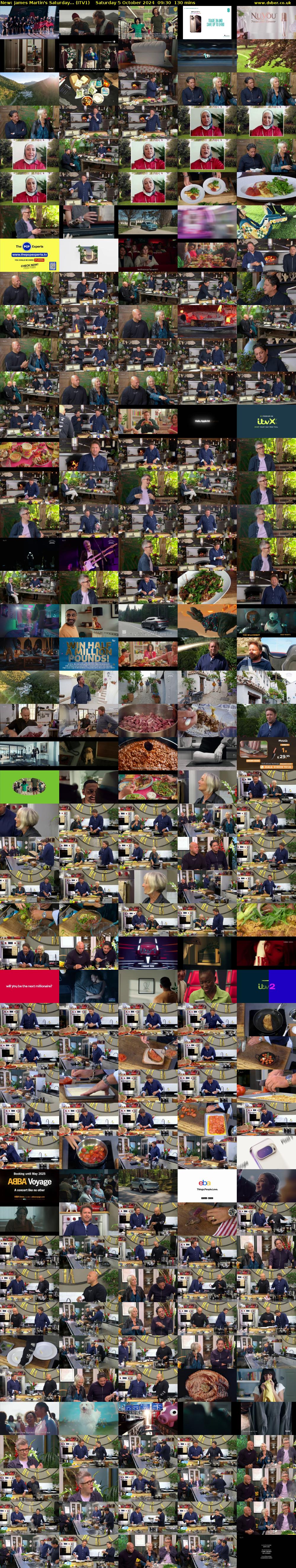 James Martin's Saturday... (ITV1) Saturday 5 October 2024 09:30 - 11:40