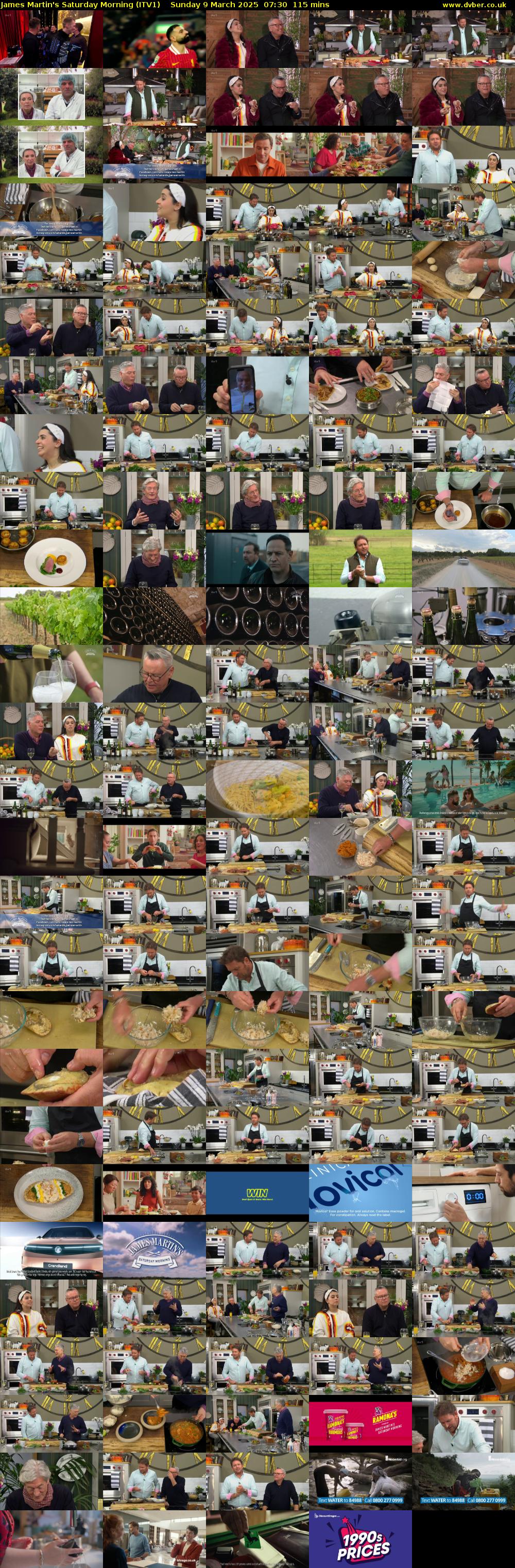 James Martin's Saturday Morning (ITV1) Sunday 9 March 2025 07:30 - 09:25