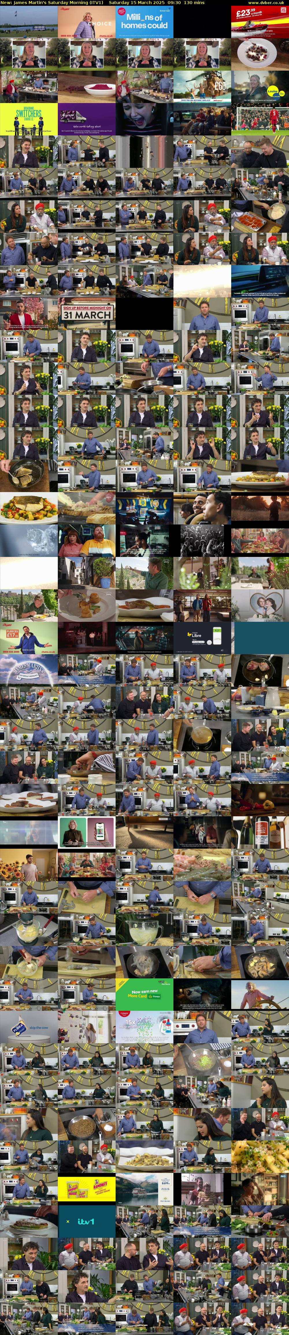 James Martin's Saturday Morning (ITV1) Saturday 15 March 2025 09:30 - 11:40