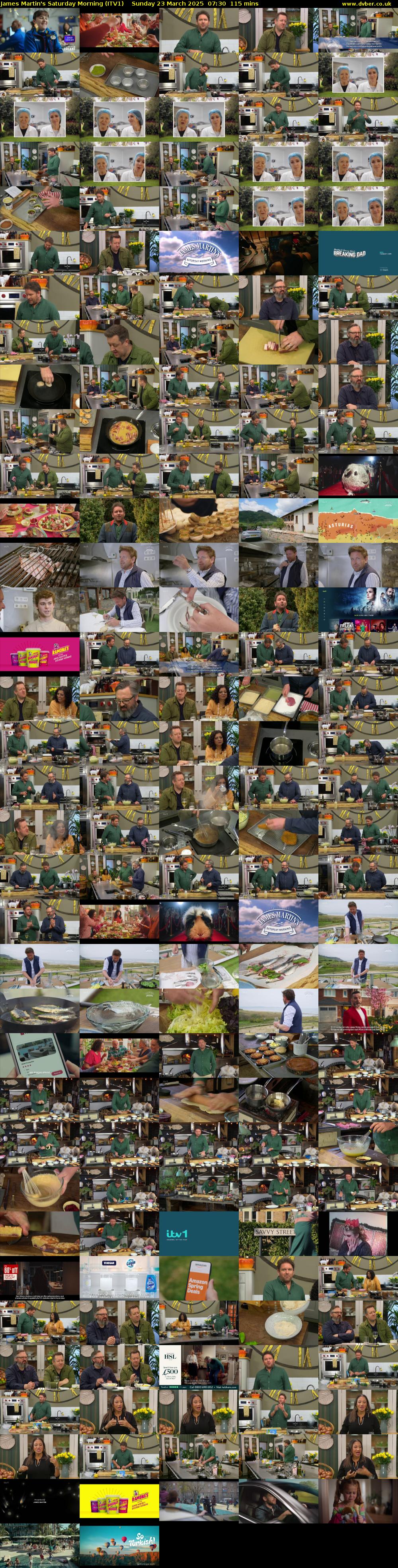 James Martin's Saturday Morning (ITV1) Sunday 23 March 2025 07:30 - 09:25