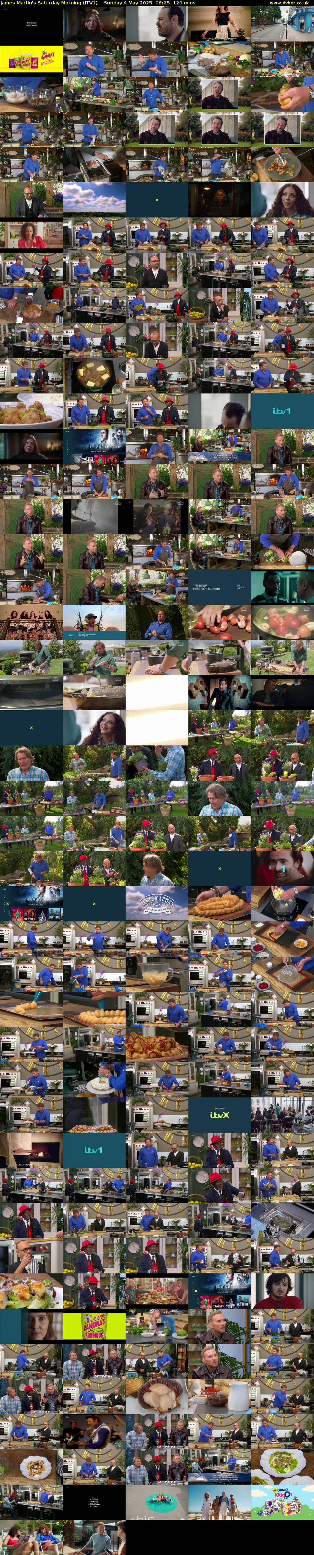 James Martin's Saturday Morning (ITV1) Sunday 4 May 2025 06:25 - 08:25