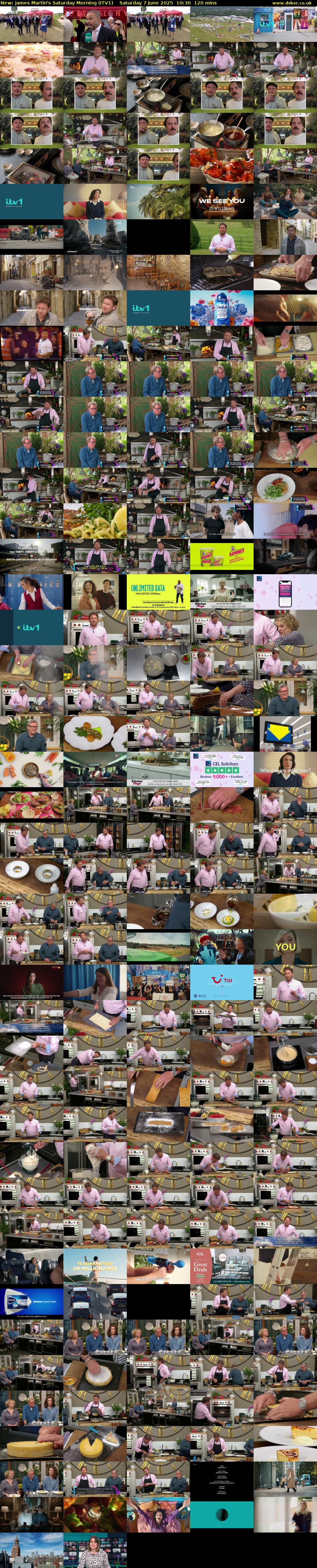 James Martin's Saturday Morning (ITV1) Saturday 7 June 2025 10:30 - 12:30