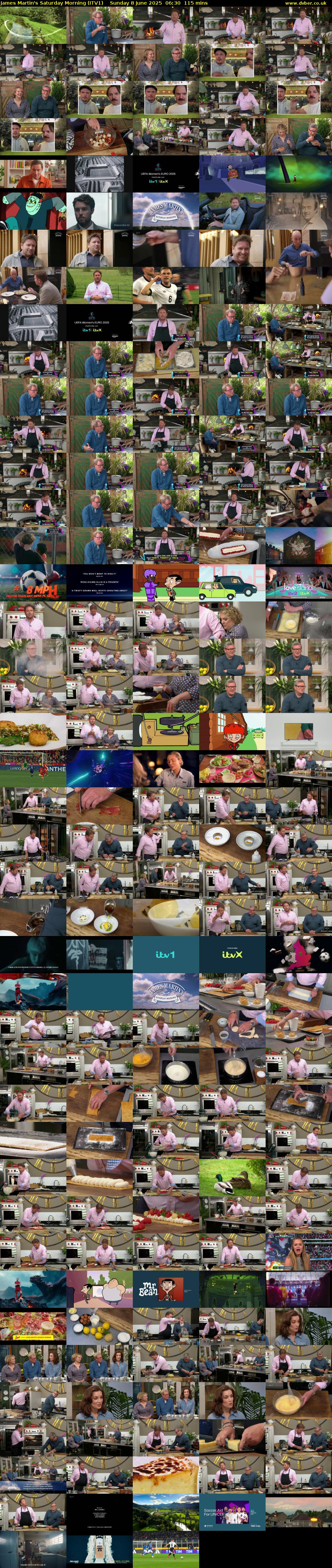 James Martin's Saturday Morning (ITV1) Sunday 8 June 2025 06:30 - 08:25