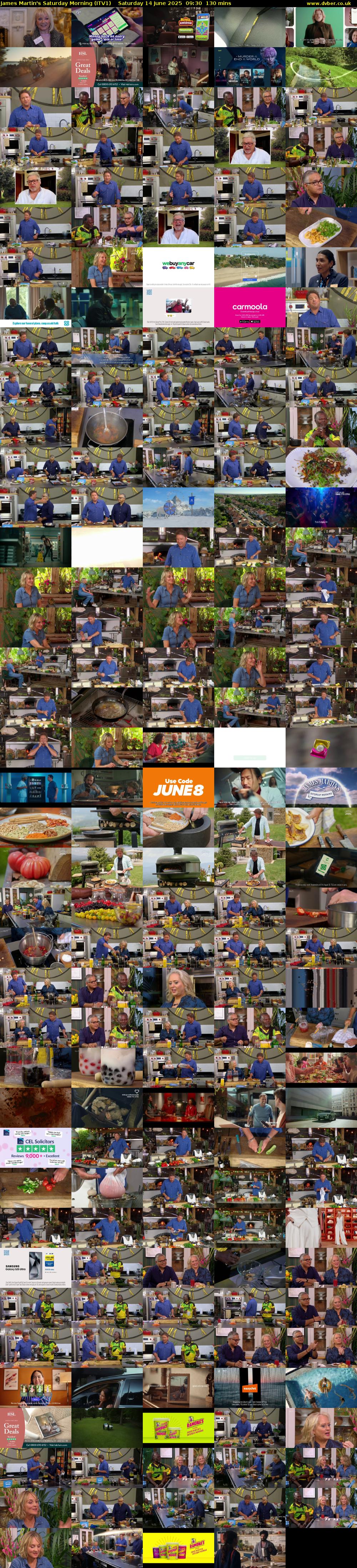 James Martin's Saturday Morning (ITV1) Saturday 14 June 2025 09:30 - 11:40