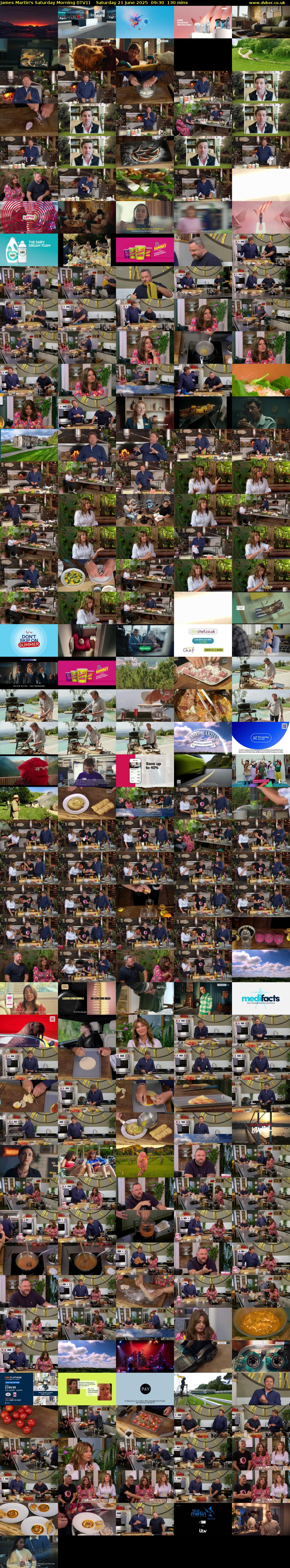 James Martin's Saturday Morning (ITV1) Saturday 21 June 2025 09:30 - 11:40