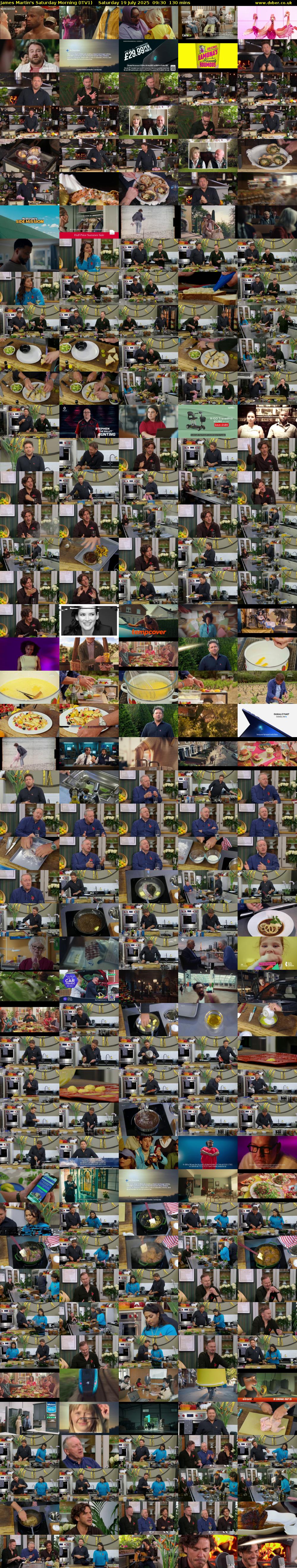 James Martin's Saturday Morning (ITV1) Saturday 19 July 2025 09:30 - 11:40