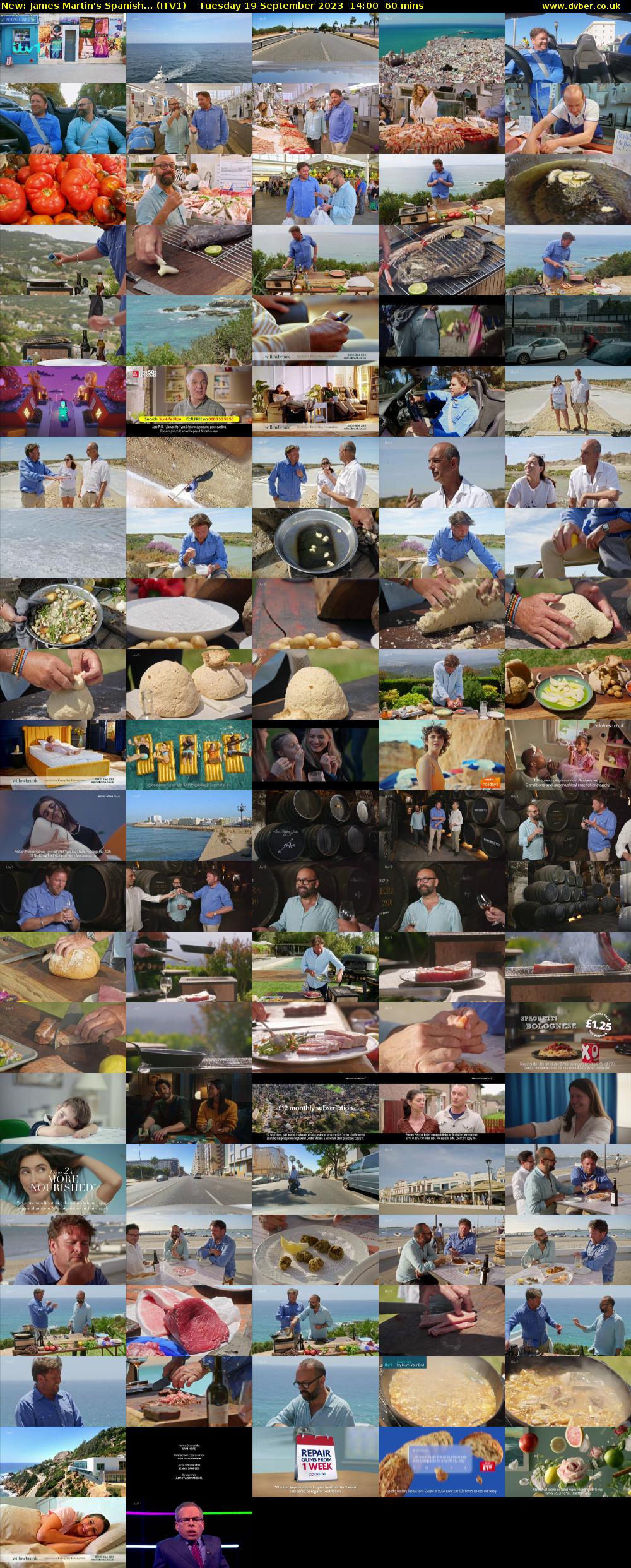 James Martin's Spanish... (ITV1) Tuesday 19 September 2023 14:00 - 15:00
